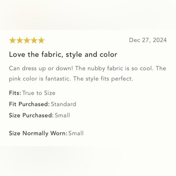 NWT Size S - Anthropologie Textured Mock-Neck Sweater (Made in Italy) - Picture 9 of 16